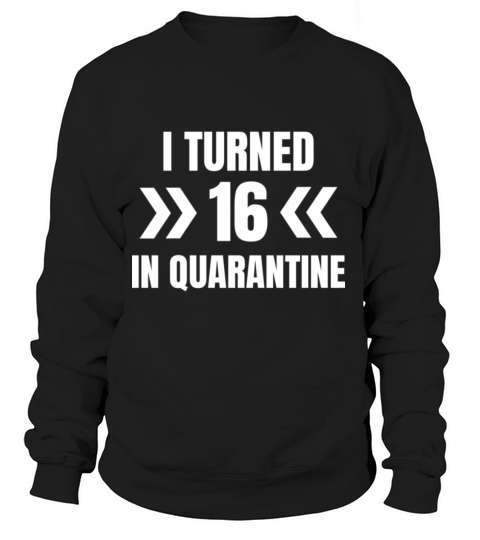Quarantine T Shirt I Turned 16 In Quarantine Women's Sweatshirt