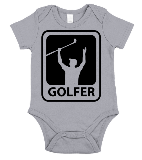 Golf Short Sleeve Baby One-Piece