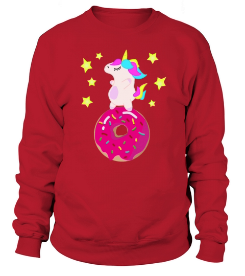 Unicorn Donut Women's Sweatshirt
