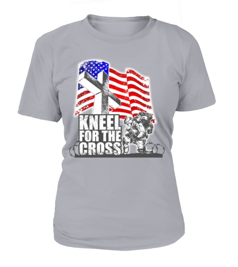 KNEEL FOR THE CROSS veteran Day Shirt Gift Women's T-Shirt