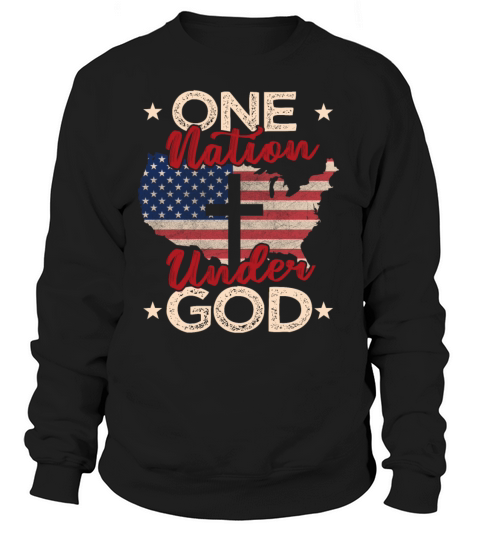 One Nation Under God Women's Sweatshirt