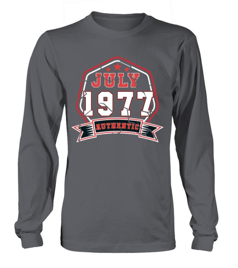 July 1977 Vintage Gift Idea Women's Long Sleeve