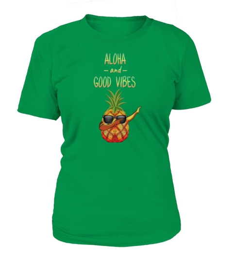Dabbing vibe Pineapple Hawaiian Aloha holiday Gift Women's T-Shirt