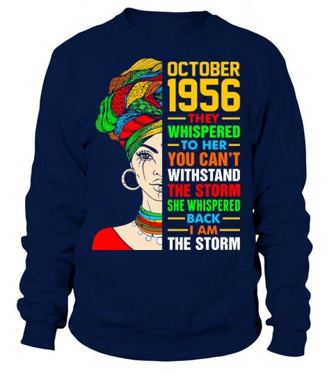 October 1956 The Storm Tshirt Women's Sweatshirt