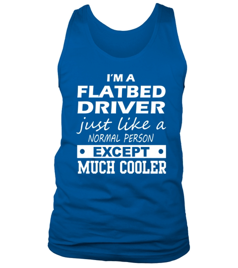 FLATBED DRIVER Cooler Tank Top Unisex