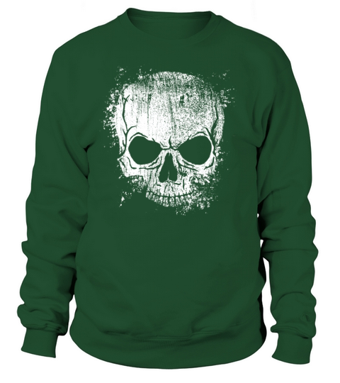 grungy skull Women's Sweatshirt