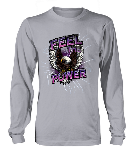 Eagle american thunder Feel the power gift Women's Long Sleeve
