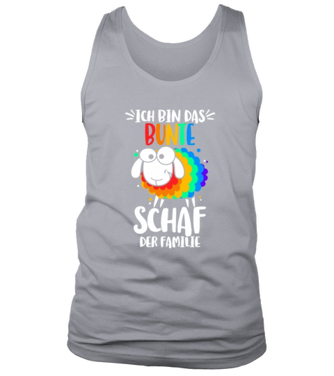 Ich bin das bunte Schaf der Familie Gay Regenbogen T-Shirt Tank Top Unisex