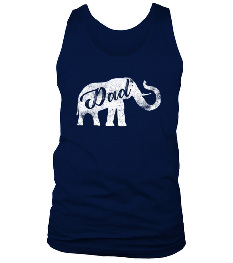 Dad Elephant Men's Tank Top