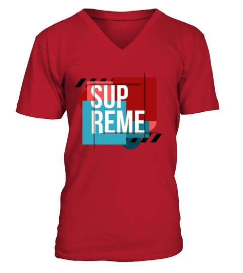Supreme Men's V-Neck T-shirt