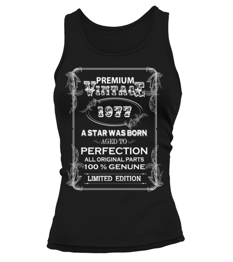 premium vintage 1977 Women's Tank Top