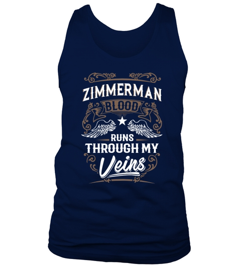 ZIMMERMAN Im Not Superhero More Powerful I Am ZIMMERMAN name gifts T Shirt Tank Top Unisex