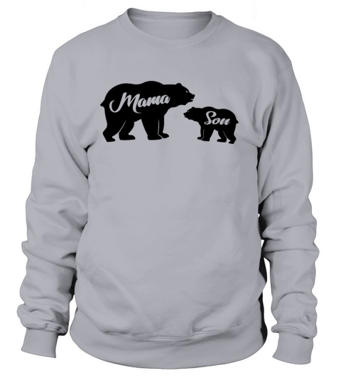 Mama Bear Son Bear Baby Family Mama Bear Mamabear Women's Sweatshirt