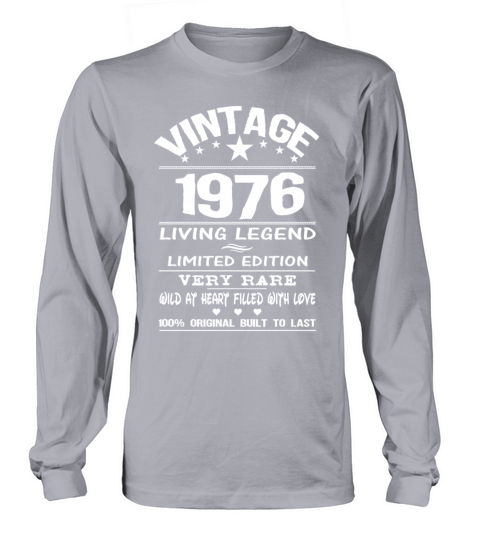 VINTAGE 1976 Women's Long Sleeve