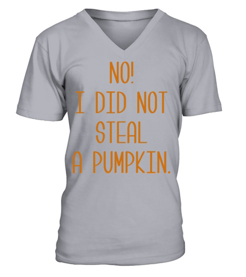 Steal A Pumpkin Men's V-Neck T-shirt