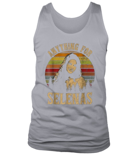 Vintage Selenas Quintanilla love Retro Music Men's Tank Top