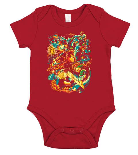 Games of 90s Short Sleeve Baby One-Piece