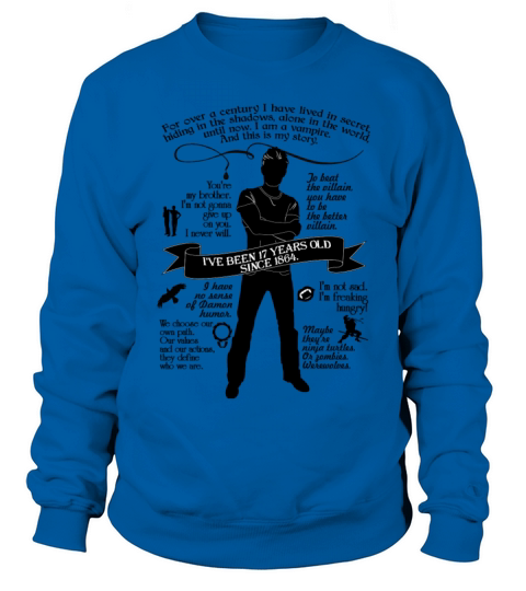 Damon Salvatore Quote Tee Women's Sweatshirt