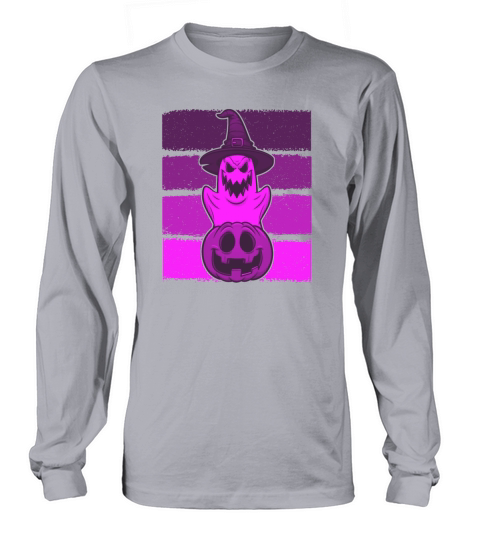 Halloween Ghost Pumpkin Funny ghosts Women's Long Sleeve