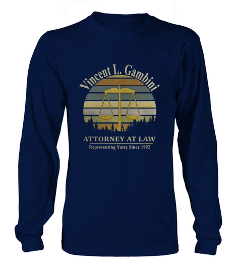 Vincent L Gambini Attorney At Law Representing Yutes Since 1992 sunset shirt Long sleeved Unisex