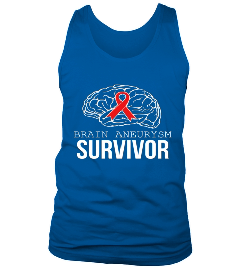 Brain Aneurysm Survivor T-Shirt for Men, Women, Kids Black Youth B07B89CWTM 1 Tank Top Unisex