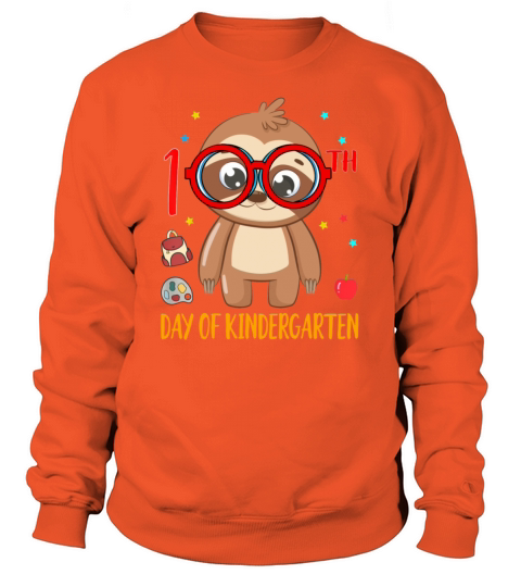 Cute Sloth 100th Day Of Kindergarten 100 Days Women's Sweatshirt