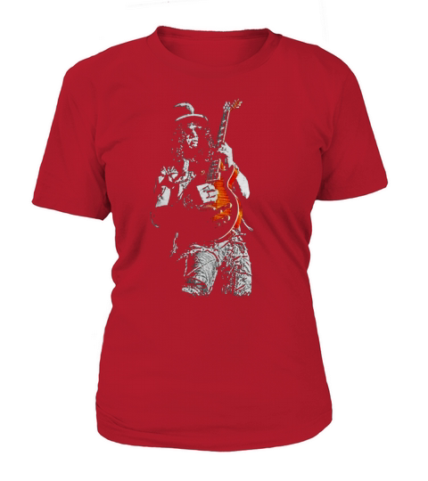 Slash Guitar Fan T-Shirt Woman