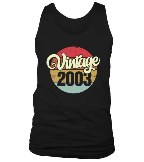 Vintage 2003 Retro Men's Tank Top