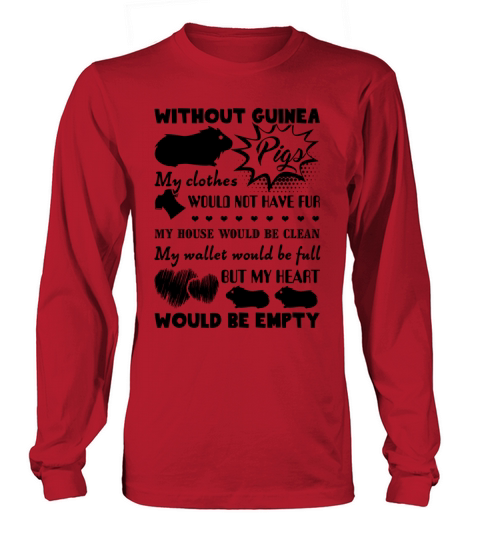 Guinea Pig Shirt Women's Long Sleeve