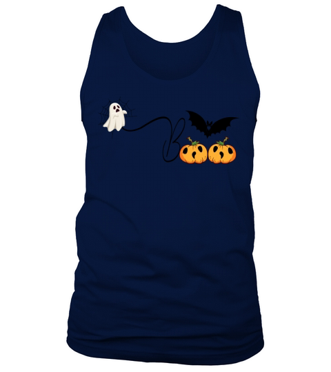 Boo Halloween Costume Spiders And Pumpkin Gifts Men's Tank Top