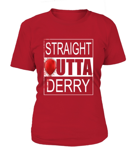 Straight Outta Derry It Horror Women's T-Shirt