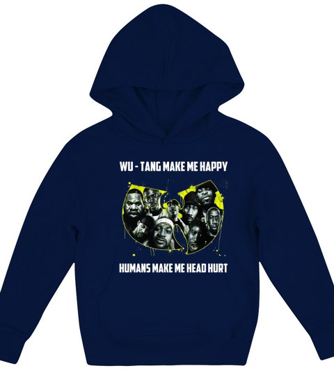 WU TANG MAKE HAPPY Kids Hoodie