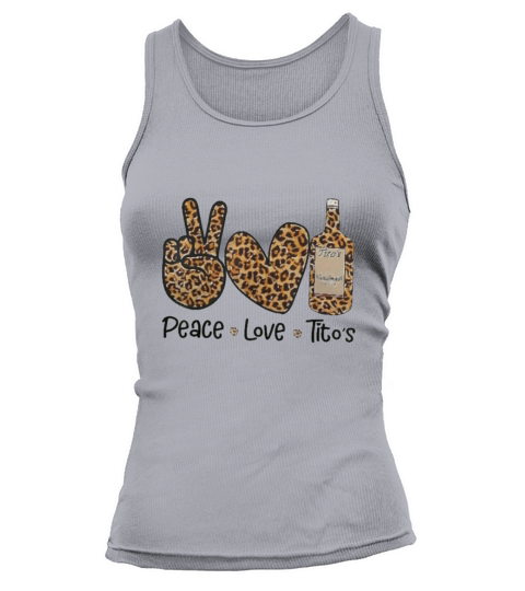 Peace Love Titos I Love Titos Tank top Woman
