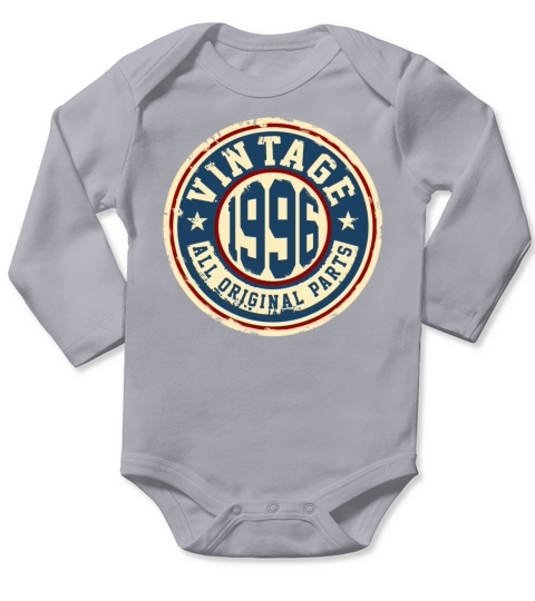 Vintage 1996 Long Sleeve Baby One-Piece