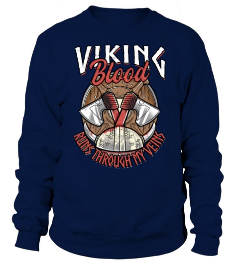 Odin Thor Valhalla Nordic Vikings Men's Sweatshirt