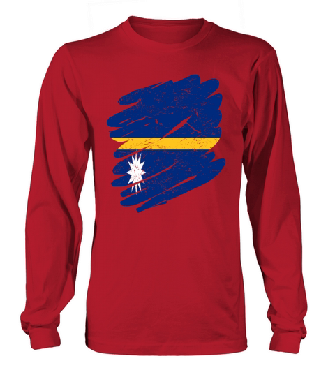 Pinsel Land Heimat Nauru Women's Long Sleeve