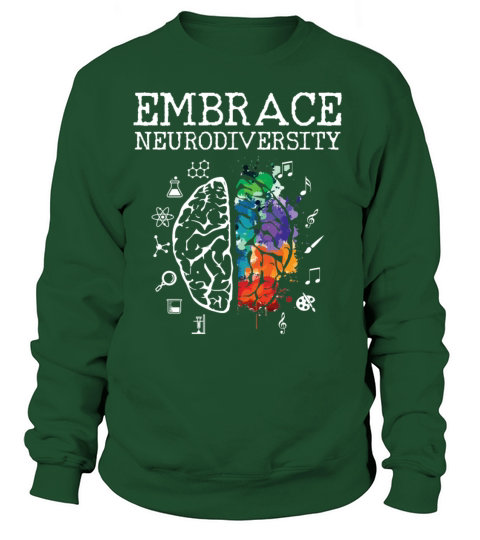 Embrace Neurodiversity - ASD ADHD Autism Awareness Women's Sweatshirt