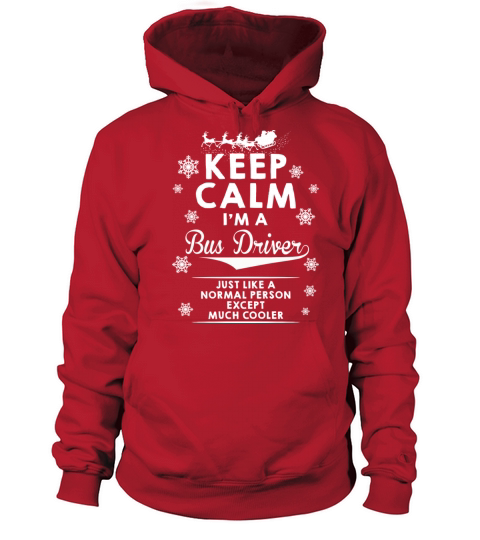 Bus Driver - Keep calm Im a bus driver t-shirt Women's Hoodie
