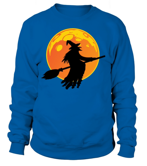 Witch ride broom Women's Sweatshirt