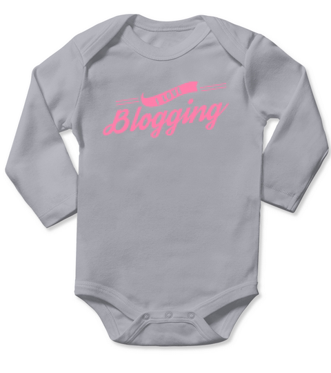 Blogs Blogging Blogger Blog Influencer Long Sleeve Baby One-Piece