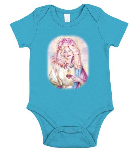 Saint Dolly Parton Short Sleeve Baby One-Piece