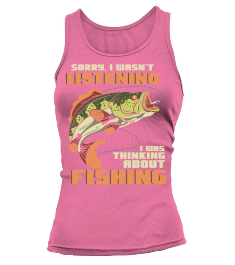 Funny Gift Idea For Anglers And Fishermen, Saying Women's Tank Top