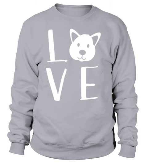 love dogs love dog gift Women's Sweatshirt