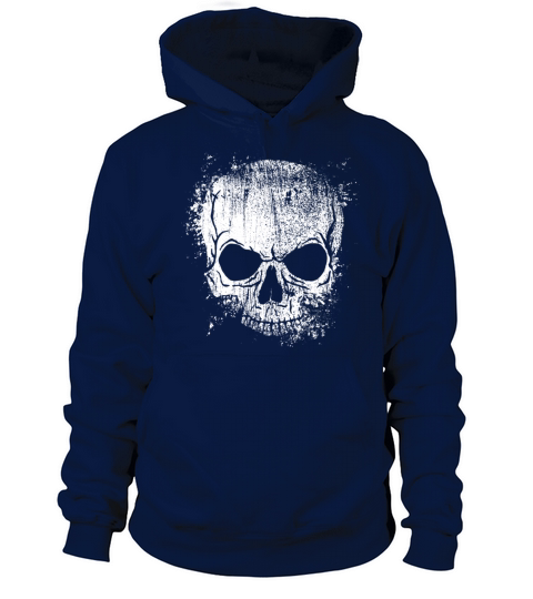 grungy skull Women's Hoodie