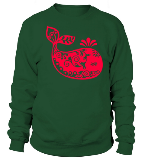 Cute Whale Women's Sweatshirt
