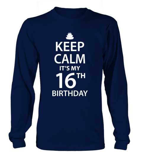 16th Birthday Men's Long Sleeve