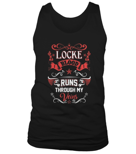 LOCKE BLOOD RUNS THROUGH MY VEINS Tank Top Unisex
