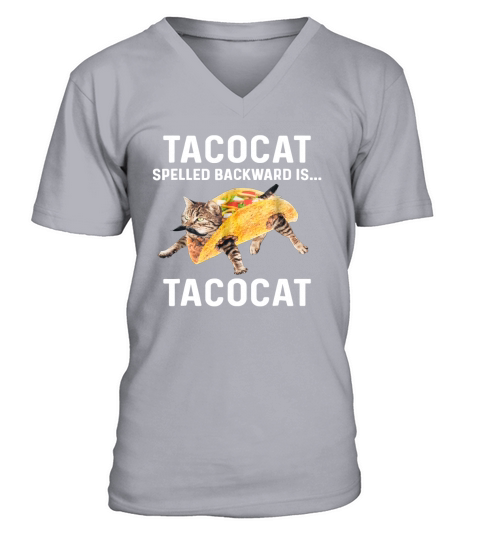 Taco cat V-Neck T-shirt