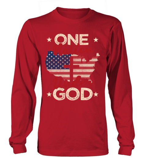 One Nation Under God Men's Long Sleeve