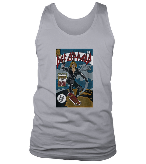 Def Leppard  Comic Tank Top Unisex